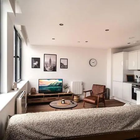 Stayzeni, Alexandra Rise Manchester Super 1 Bed Exterior photo